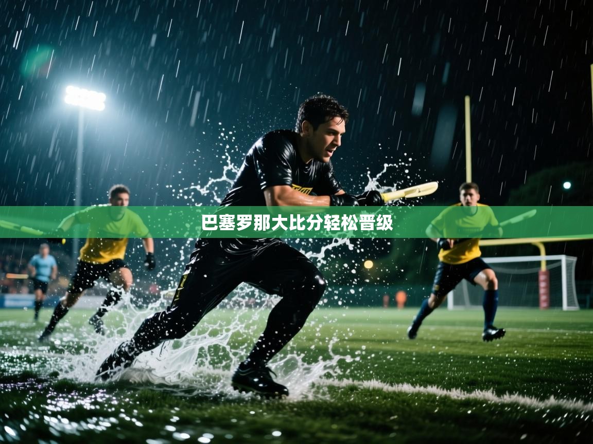 巴塞罗那大比分轻松晋级